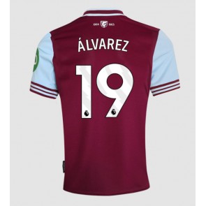 West Ham United Edson Alvarez #19 Replika Hjemmebanetrøje 2024-25 Kortærmet